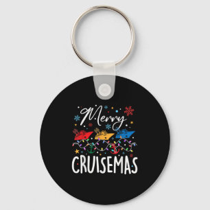 Merry Cruisemas Christmas Family Cruising Squad Xm Key Ring