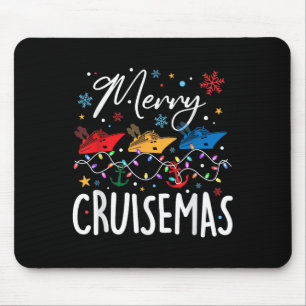 Merry Cruisemas Christmas Family Cruising Squad Xm Mouse Mat