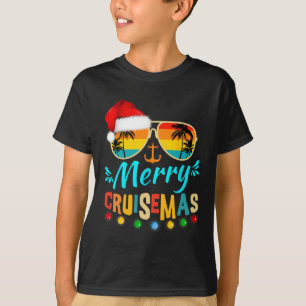Merry Cruisemas Christmas Santa Reindeer Cruise  T-Shirt