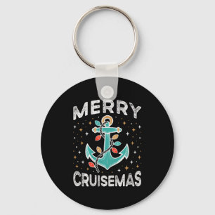 Merry Cruisemas Cruise Christmas Light Matching Fa Key Ring