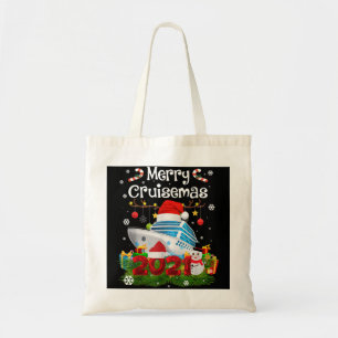 Merry Cruisemas Cruise Ship Christmas For Boys Kid Tote Bag