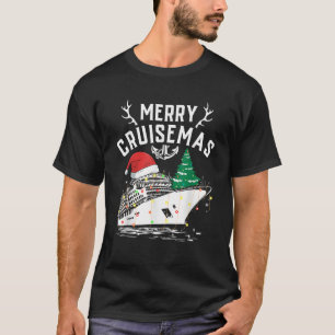Merry Cruisemas Cruise Ship Family Christmas Funny T-Shirt