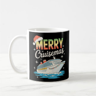 Merry Cruisemas Cruise Ship Xmas Family Christmas Coffee Mug