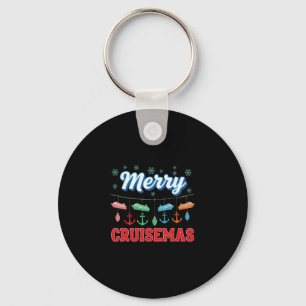 Merry Cruisemas Family Christmas Cruise 2025 Ship Key Ring