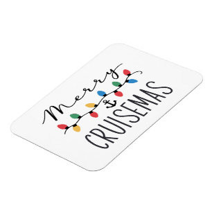Merry Cruisemas Family Christmas Cruise Trip  Magnet