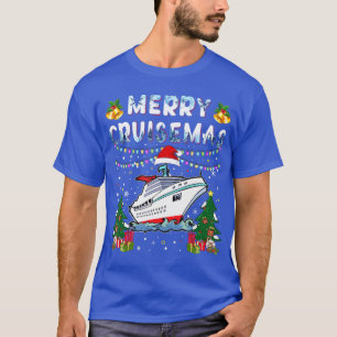 Merry Cruisemas Family Cruise Christmas 2021 Funny T-Shirt