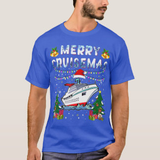 Merry Cruisemas Family Cruise Christmas 2021 Funny T-Shirt