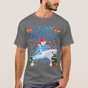 Merry Cruisemas Family Cruise Christmas 2022 Funny T-Shirt