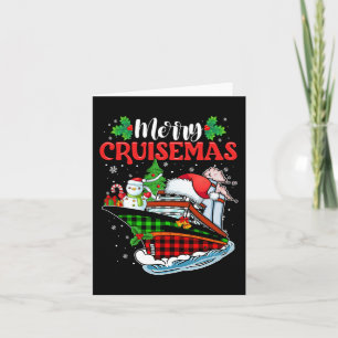 Merry Cruisemas Family Cruise Christmas 2023 Fun 1 Card