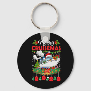 Merry Cruisemas Family Cruise Christmas 2023 Fun B Key Ring