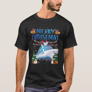 Merry Cruisemas Family Cruise Christmas 2023 Funny T-Shirt
