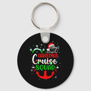 Merry Cruisemas Family Cruise Christmas Cruise Squ Key Ring