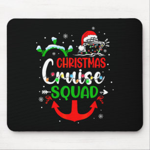 Merry Cruisemas Family Cruise Christmas Cruise Squ Mouse Mat