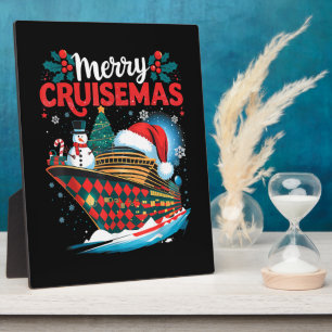 Merry Cruisemas Funny Family Christmas Plaque