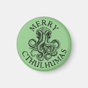 Merry Cthulhumas Lovecraft Cthulhu Magnet