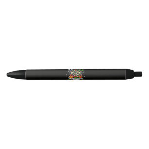 Merry Dartmas Funny Christmas Darts Black Ink Pen