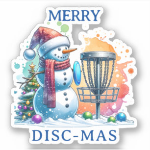 Merry Disc-mas   Disc Golf Personalised Christmas
