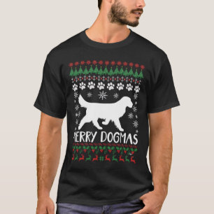 Merry Dogmas Dog Snowflake Ugly Christmas Sweater