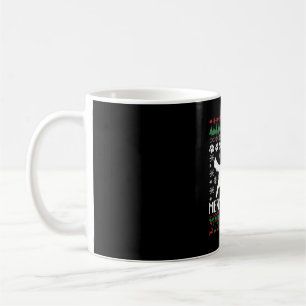 Merry Dogmas Dog Snowflake Ugly Christmas Sweater Coffee Mug