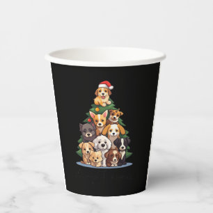 MERRY DOGMAS Oversized T-Shirt Paper Cups