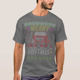 Merry Driftmas Funny Ugly Christmas Sweaters 
