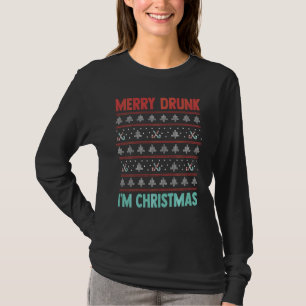 Merry Drunk I M Christmas Ugly Sweater