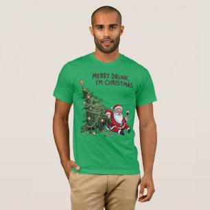 Merry Drunk, I'm Christmas Santa T-Shirt