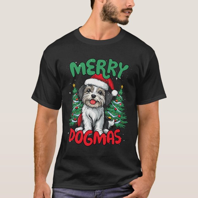 Merry Duckmas Funny Christmas Duck Lover 1  T-Shirt (Front)