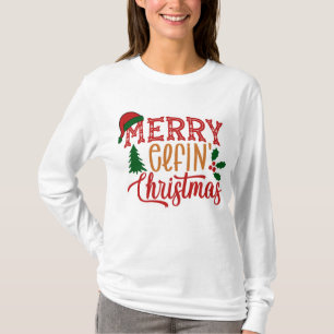 Merry elfin Christmas long sleeve T-Shirt