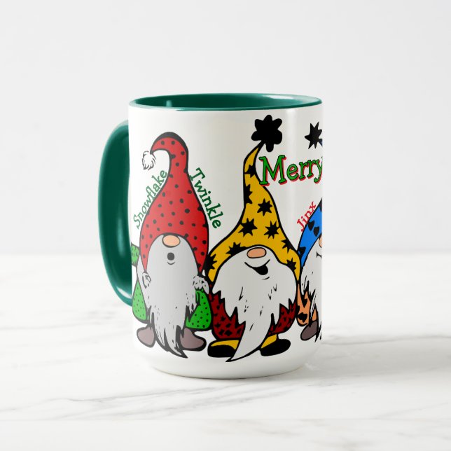 Merry Elves Mug (Front Left)
