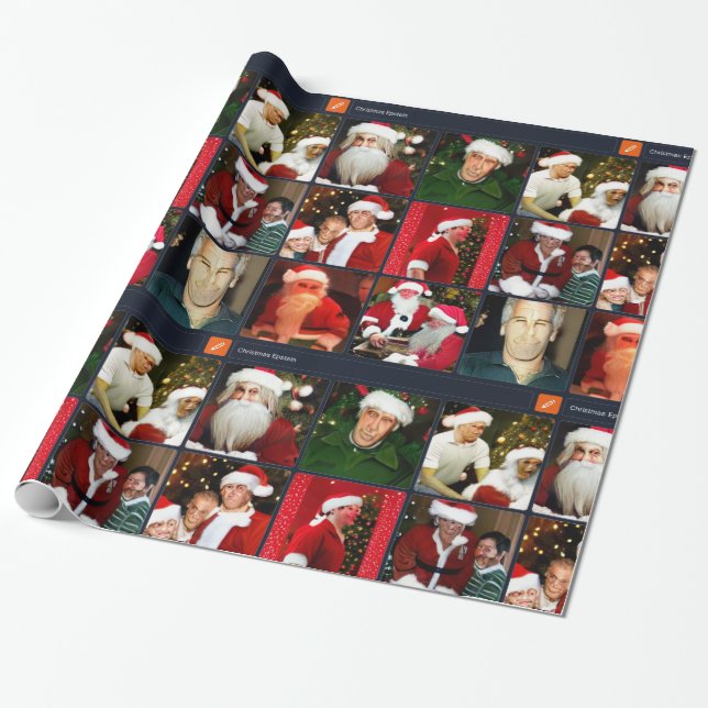 Merry Epstein Wrapping Paper (Unrolled)