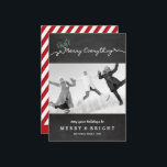 Merry Everything Chalkboard Mistletoes Christmas Holiday Card<br><div class="desc">Merry Everything Chalkboard Christmas Mistletoes Holiday Photo Card.

Designed by fat*fa*tin. Easy to customise with your own text,  photo or image. For custom requests,  please contact fat*fa*tin directly. Custom charges apply.

www.zazzle.com/fat_fa_tin
www.zazzle.com/color_therapy
www.zazzle.com/fatfatin_blue_knot
www.zazzle.com/fatfatin_red_knot
www.zazzle.com/fatfatin_mini_me
www.zazzle.com/fatfatin_box
www.zazzle.com/fatfatin_design
www.zazzle.com/fatfatin_ink</div>