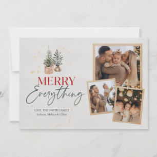 Merry Everything Holiday Christmas Card