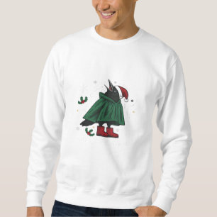 Merry F-Caw-F Classic Funny Graphic Sweatshirt