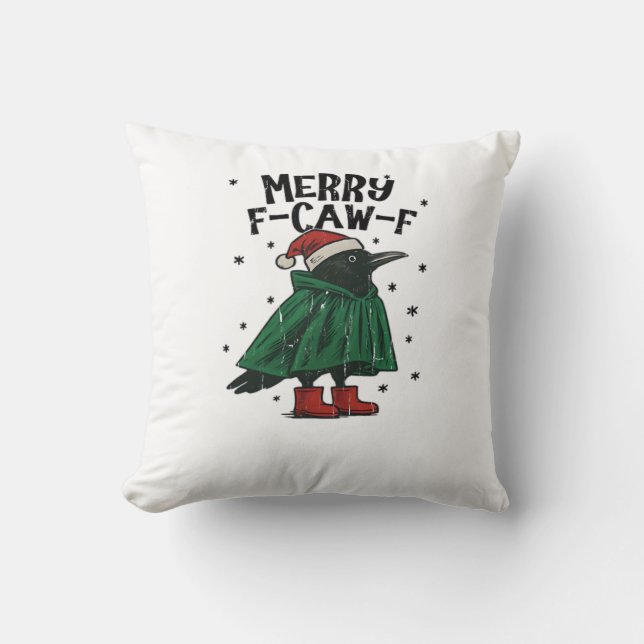 Merry F-Caw-F Essential Minimal Clean Cushion (Front)