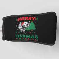 Merry Fishmas Fish Fishing Dad Fisherman Christmas