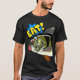 Merry Fishmas Fishing Ugly Christmas T-Shirt