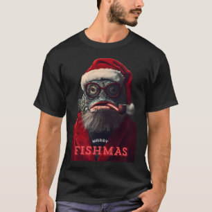 Merry Fishmas Funny Christmas Sweater Funny Fishin