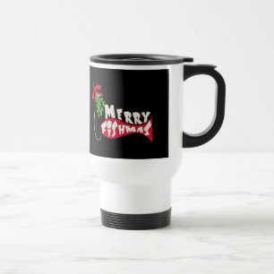 Merry Fishmas Funny Fishing Christmas Mug