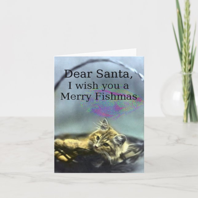 Merry Fishmas Holiday Card (Front)