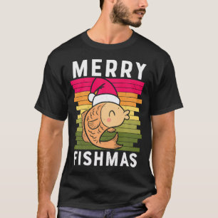 Merry Fishmas: Reeling in Holiday Happiness T-Shirt