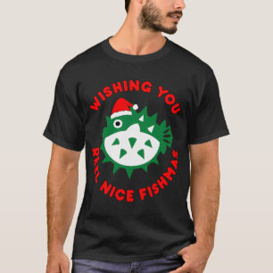 merry fishmas Santa T-Shirt