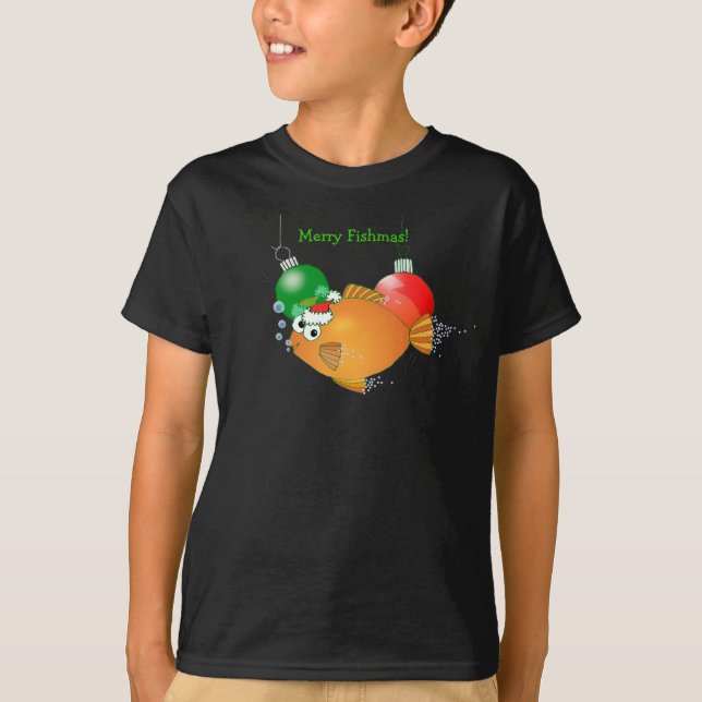Merry Fishmas! T-Shirt (Front)