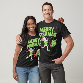 merry fishmas T-Shirt