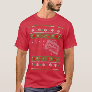 MERRY FISHMAS Ugly Christmas  T-Shirt