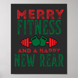 Merry Fitness And A Happy New Rear Fun Workout   Poster
