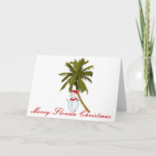 Merry Florida Christmas Holiday Card