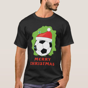 Merry Football / Soccer Christmas - Funny T-Shirt