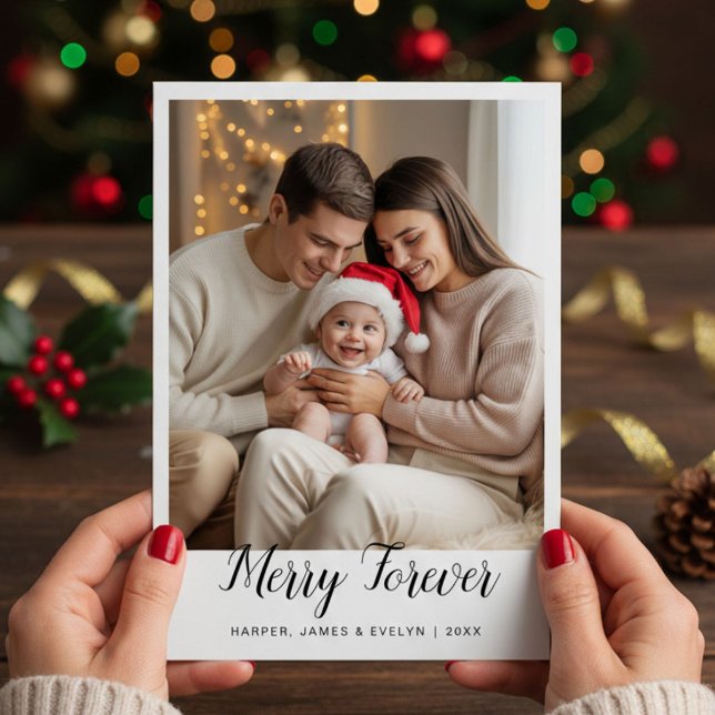 Merry Forever – Warm Family Holiday Card (Creator Uploaded)