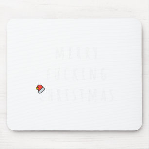 Merry Foring Christmas Humourous Xmas Gift Men Wom Mouse Mat